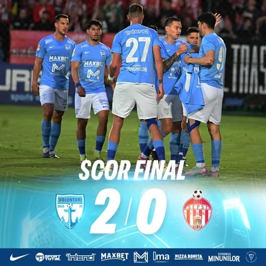 VIDEO Fotbal: FC Voluntari a învins-o pe Sepsi OSK (2-0) în Liga a II-a