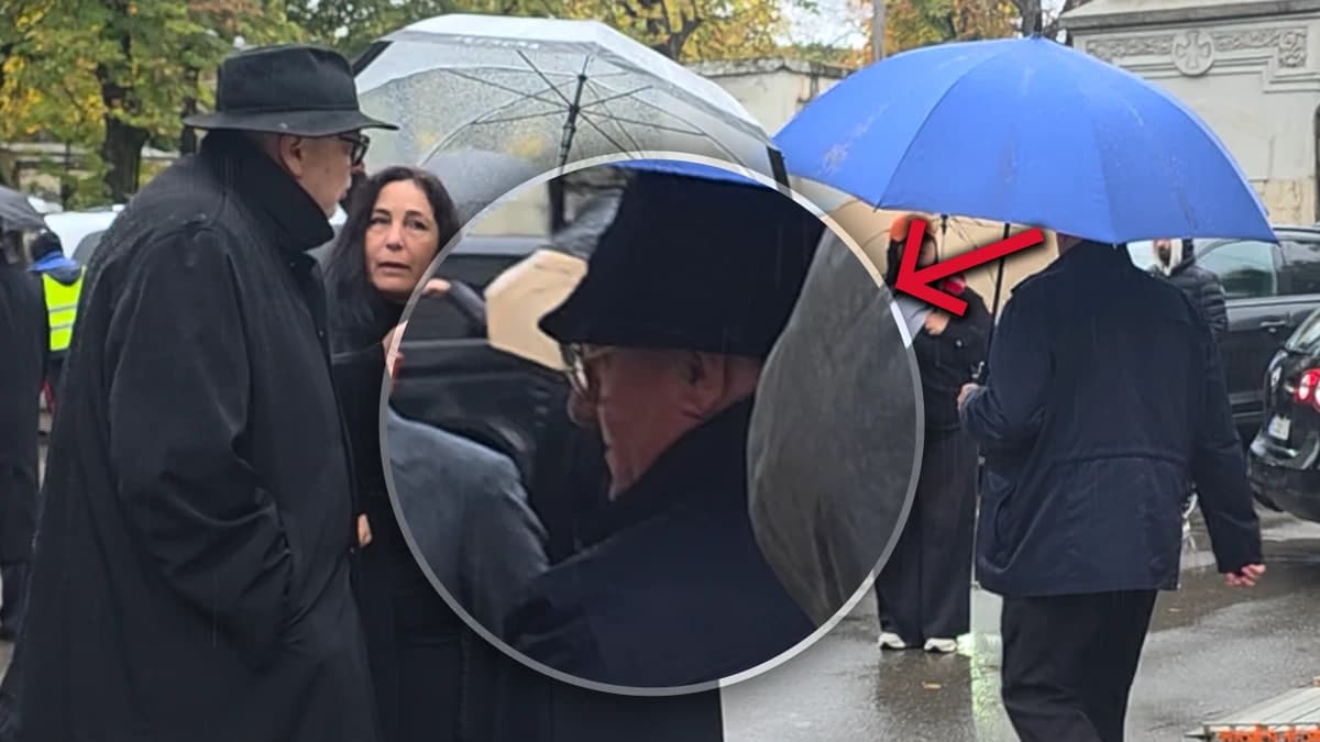 VIDEO „Greii” s-au evitat! Mitică Dragomir nu l-a băgat în seamă pe Gino Iorgulescu la înmormântarea