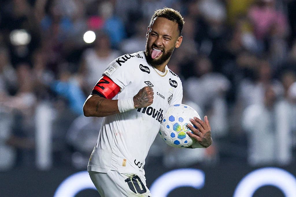 VIDEO | Neymar, spectacol la primul meci după Cupa Mondială! A marcat două goluri, după care i-a dat