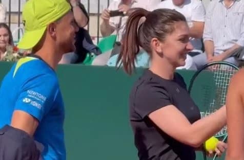VIDEO Simona Halep și Juan Martin Del Potro au inaugurat Centrul Național de Tenis de la Chișinău