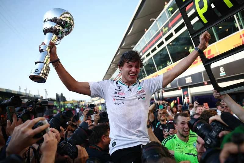 VIDEO UPDATE/Auto: F1 - Italianul Kimi Antonelli (Mercedes), învingător în MP al Italiei