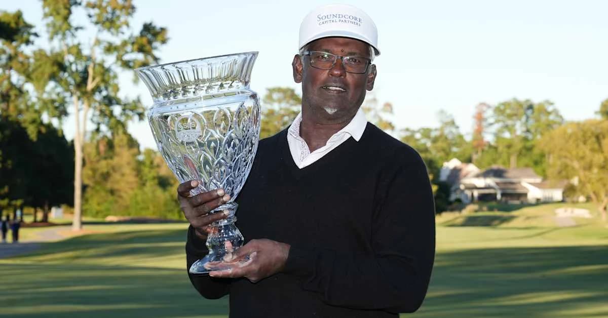 Vijay Singh secures first PGA Tour Champions win since 2023 at SAS Championship
