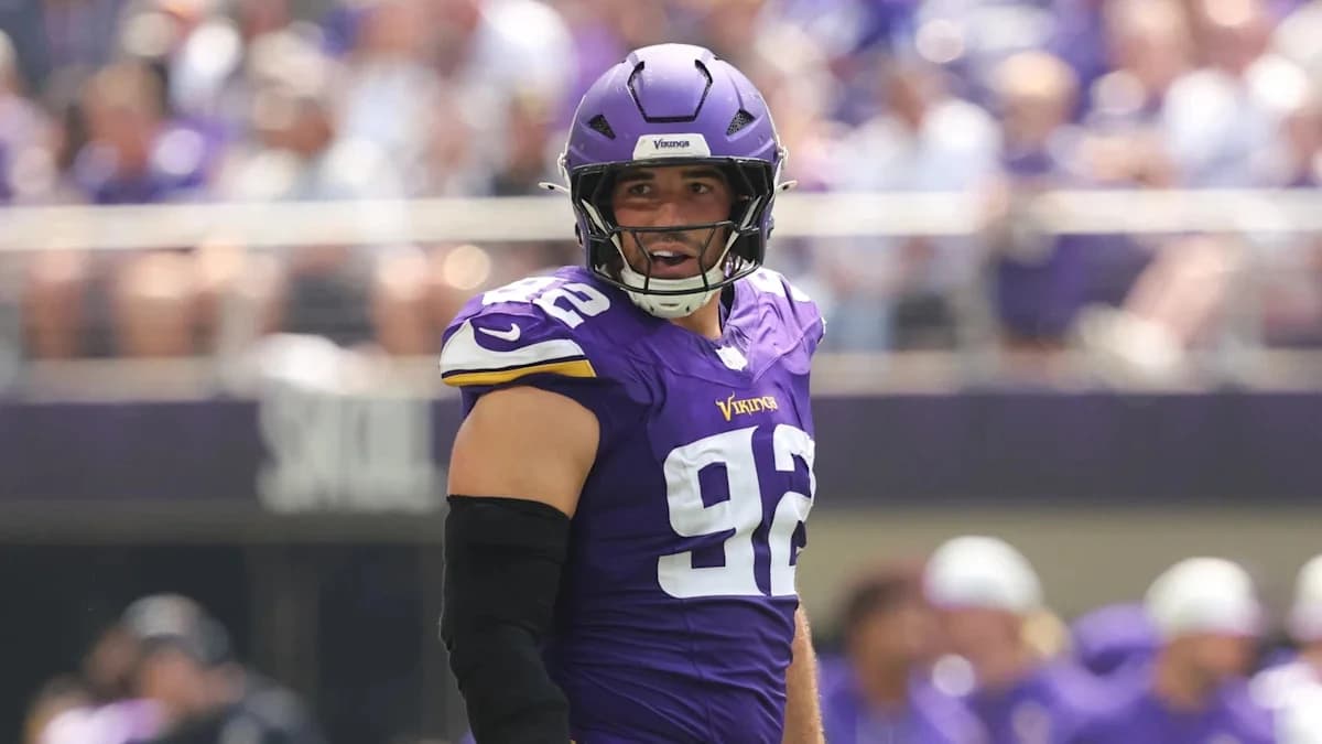 Vikings OLB Tyler Batty out for season with torn ACL