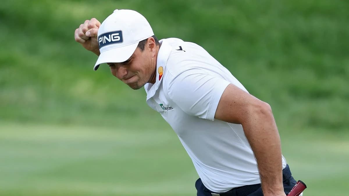 Viktor Hovland defeats Scottie Scheffler in Travelers Championship playoff