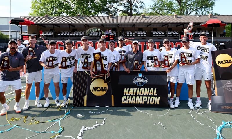 Virginia Wins the 2026 NCAA Men’s Tennis Championship Title