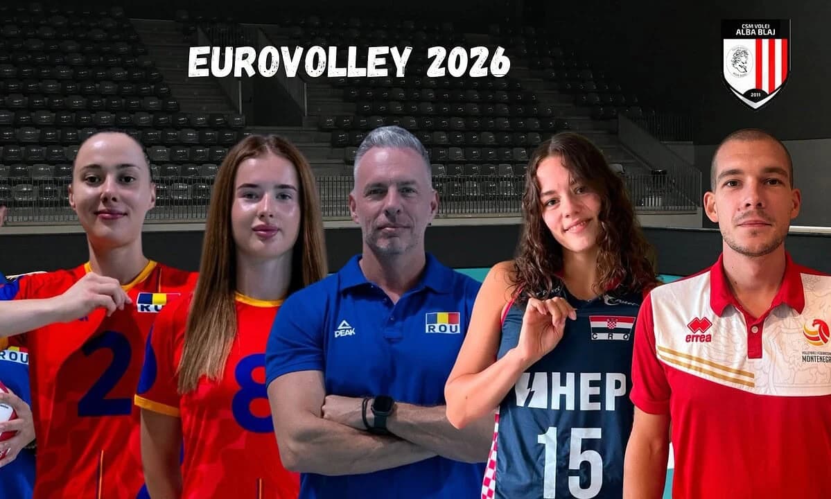Volei Alba Blaj are șase reprezentanți la turneul final al Campionatului European de Volei feminin