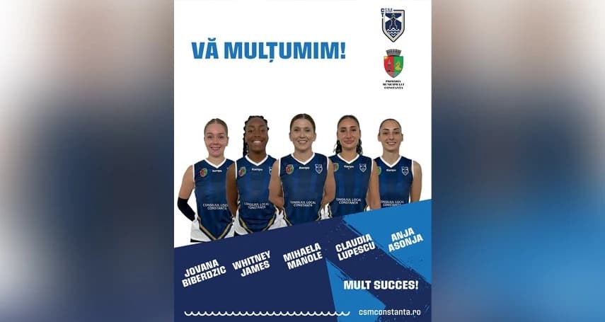 Volei: CSM Constanța s-a despărțit de cinci dintre cele mai importante senioare. „Mulțumim și mult s