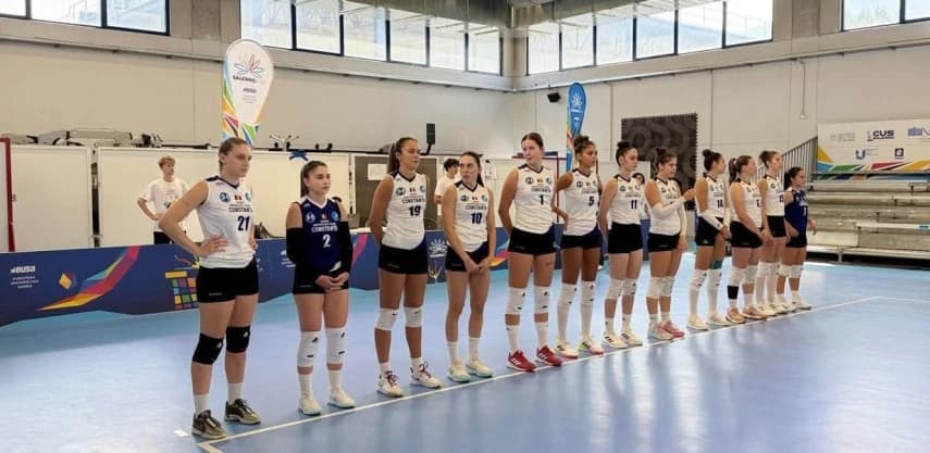 Volei: Echipa Universității „Ovidius” din Constanța, sfertfinalistă la Jocurile Europene Universitar