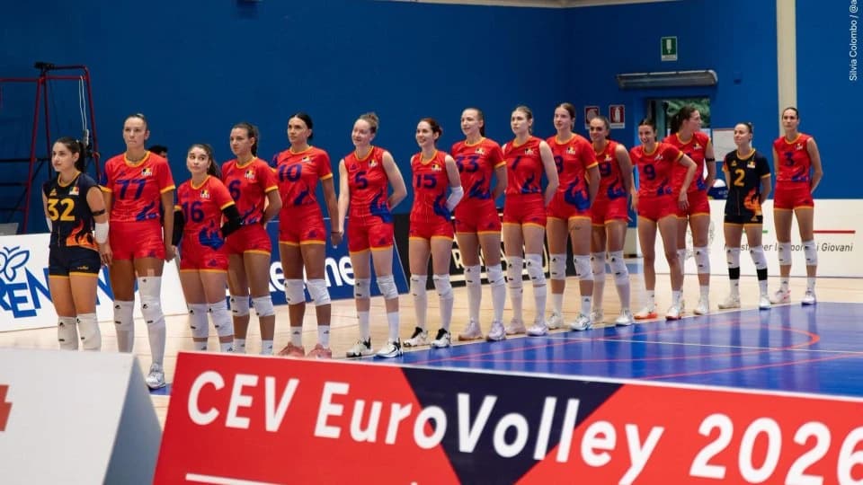 Volei feminin: Lotul României pentru Euro 2026
