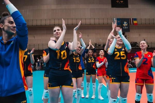 Volei feminin: România - Israel, scor 3-0, la Riga, în al doilea meci din Liga Europeană.