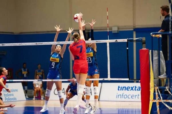 Volei feminin: România, victorie cu echipa secundă a Italiei, în pregătirea pentru CE2026