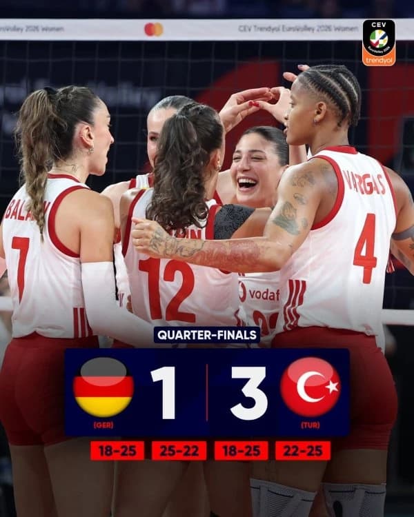Volei feminin: S-au stabilit semifinalele Campionatului European