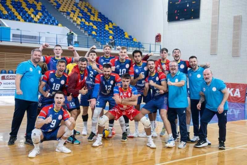 Volei masculin: Arcada Galați a câștigat Cupa Corona