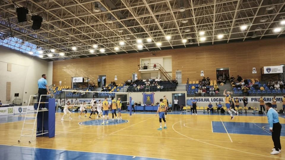 Volei masculin. Corona Brașov, a doua victorie cu Rapid București