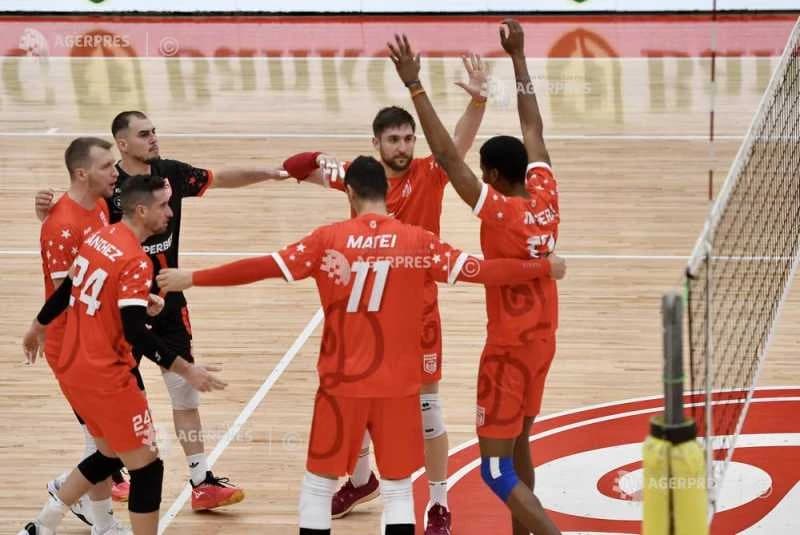 Volei masculin: CS Dinamo București a câștigat al 20-lea titlu de campioană națională