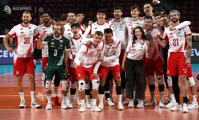 Volei masculin: Polonia s-a calificat în semifinalele Campionatului European