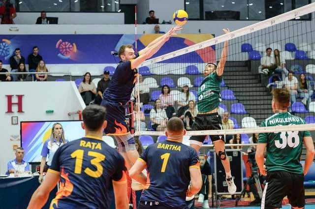 Volei masculin: România – Danemarca, scor 0-3, în penultimul meci din turneele European League