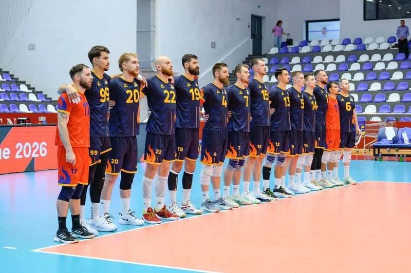 Volei masculin: România, eşec cu Grecia, în primul amical din pregătirea pentru CE2026, grupa de la