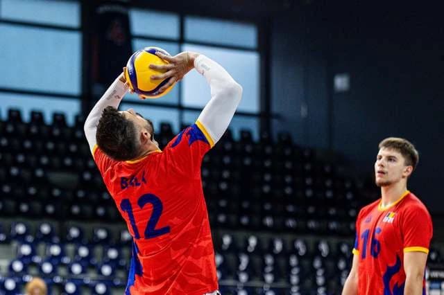 Volei masculin: România pierde tot cu 2-3 al doilea amical cu Danemarca, la Ploieşti