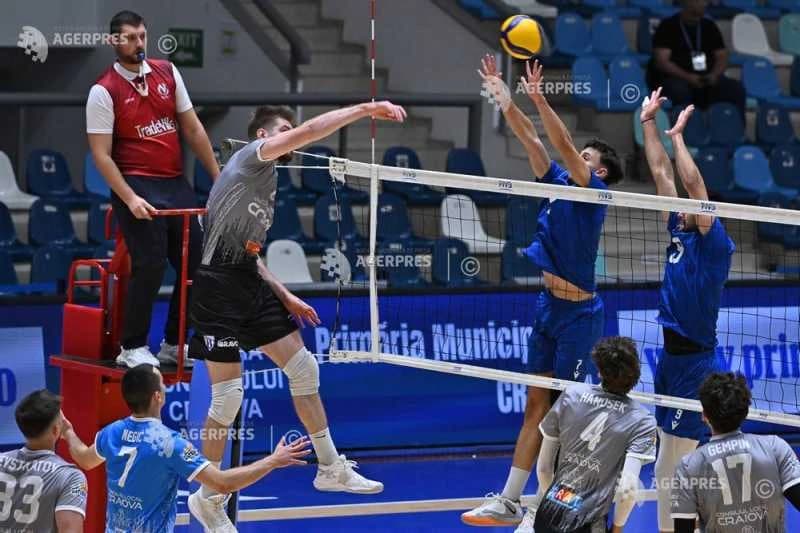 Volei masculin: SCM Craiova și CS Rapid au debutat cu dreptul la Cupa 'Radu Zamfirescu'