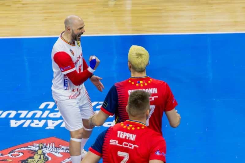 Volei masculin: SCM Zalău a câștigat primul meci din finala mică a Diviziei A1