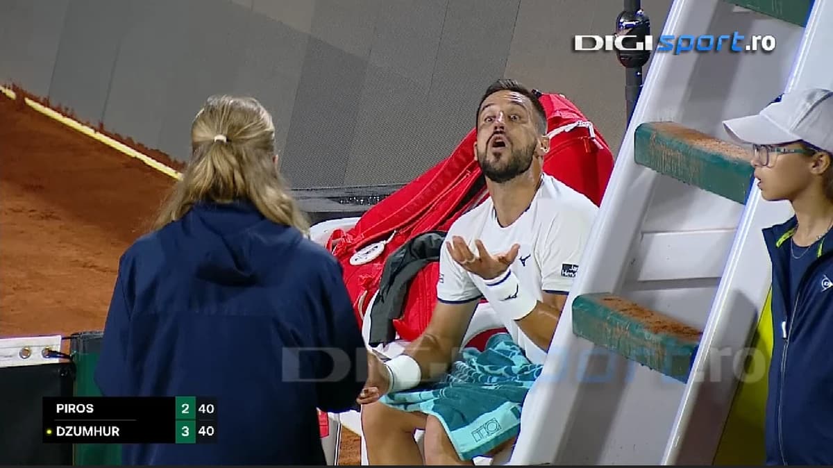 ”Vrei să-mi rup picioarele?” / ”Nu țipa la mine” Damir Dzumhur, scandal uriaș la ATP Iași!