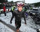 Vuelta a España: giant hail forces stage three abandonment in Pyrenees
