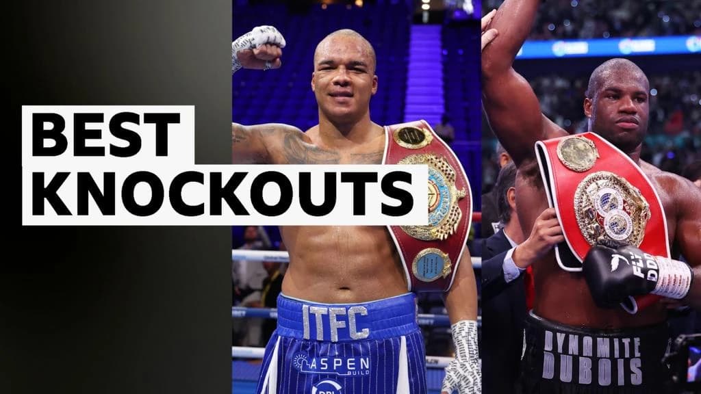 Wardley vs Dubois: Best career knockouts from Fabio Wardley and Daniel Dubois