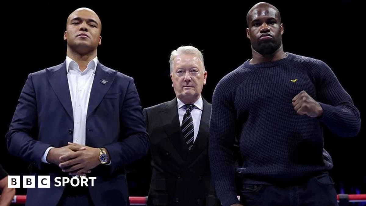 Wardley vs Dubois: Frank Warren on being in both corners for world title fight