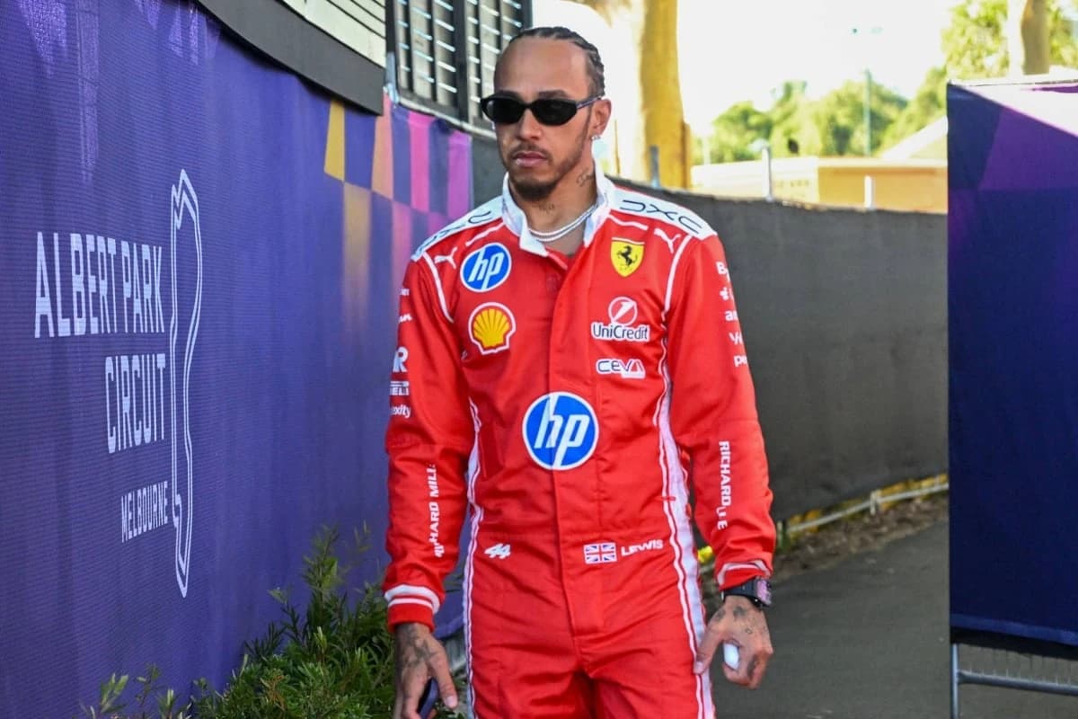 Watch Hamilton jumpscare F1 rival after Miami GP