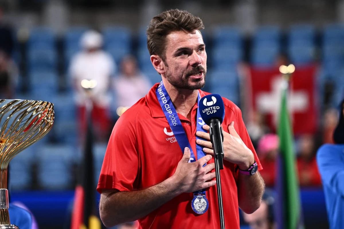 Wawrinka și-a încheiat cariera în mod simbolic: în decembrie, vine la București, într-un meci de ret