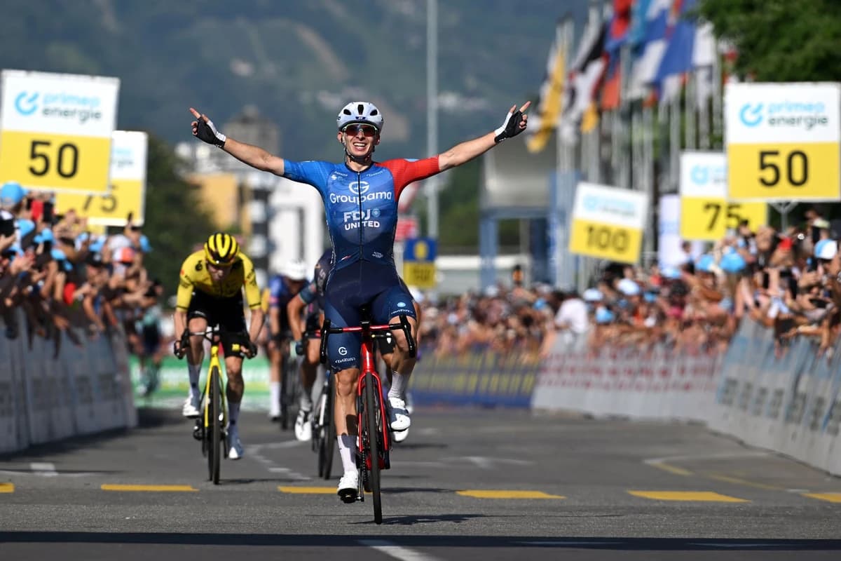 'We were just full gas' – Romain Grégoire outguns a rampaging Tadej Pogačar to win Tour de Suisse st