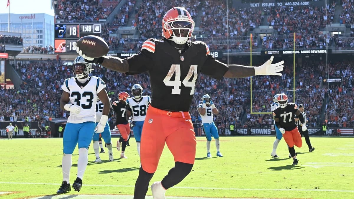 Week 7 best bets: Browns keep stacking wins, two big-name running back under props to target