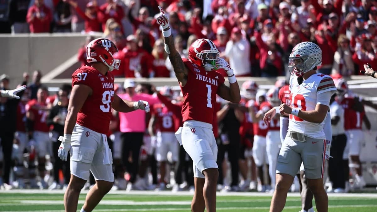 Week 7 live: Indiana, Ohio State locked in defensive battle