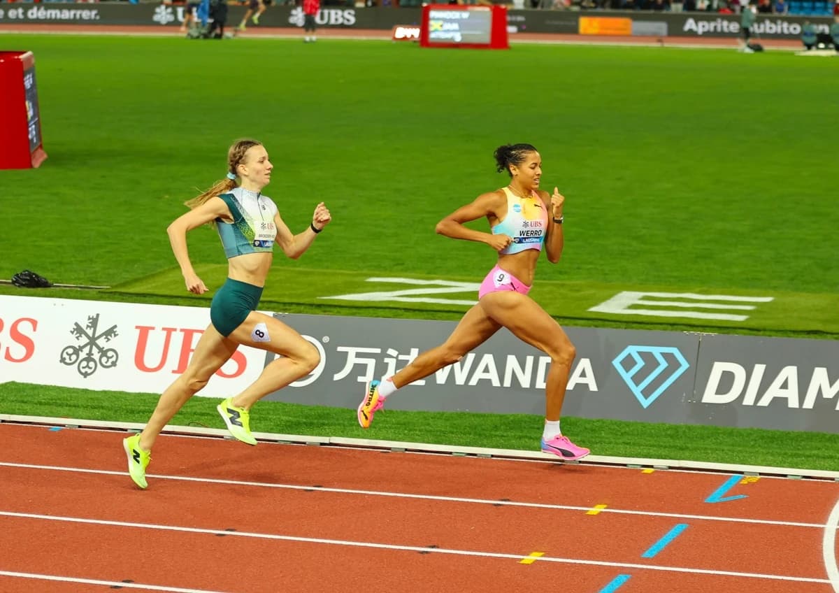 Werro holds off Broeders-Bol for 800m victory in Lausanne