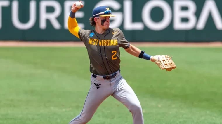West Virginia vs Kentucky baseball live box score: Stats from NCAA Baseball Championship Game