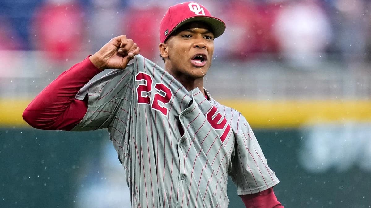 What channel is OU baseball vs UNC on today? College World Series Game 2 time, TV schedule