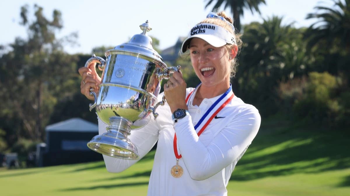What does Nelly Korda need to achieve LPGA's career grand slam?