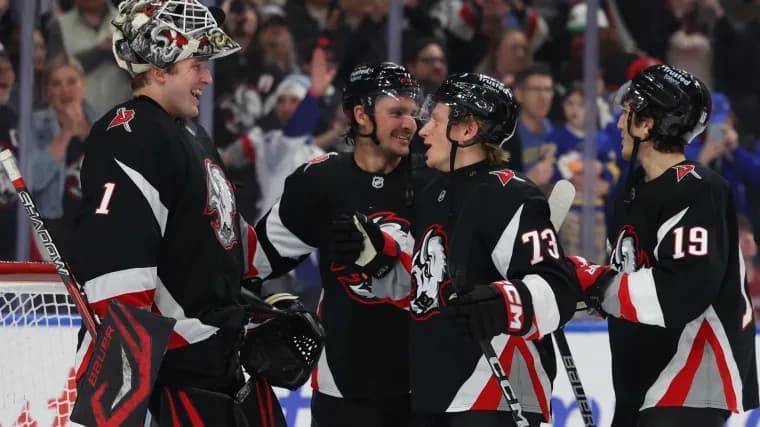 What happens if Sabres wear red-and-black Goathead uniforms against NHL rules in Game 7
