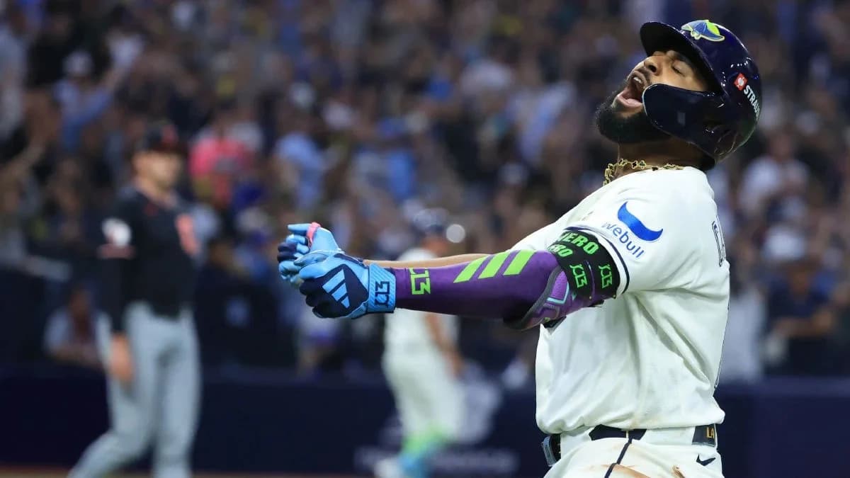 What Rays’ Junior Caminero said about exploding on teammates during messy World Series Game 2 collap
