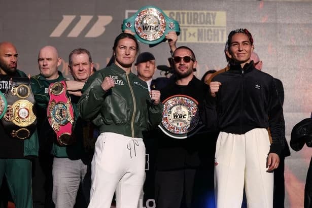 What time does Katie Taylor boxing fight start tonight?