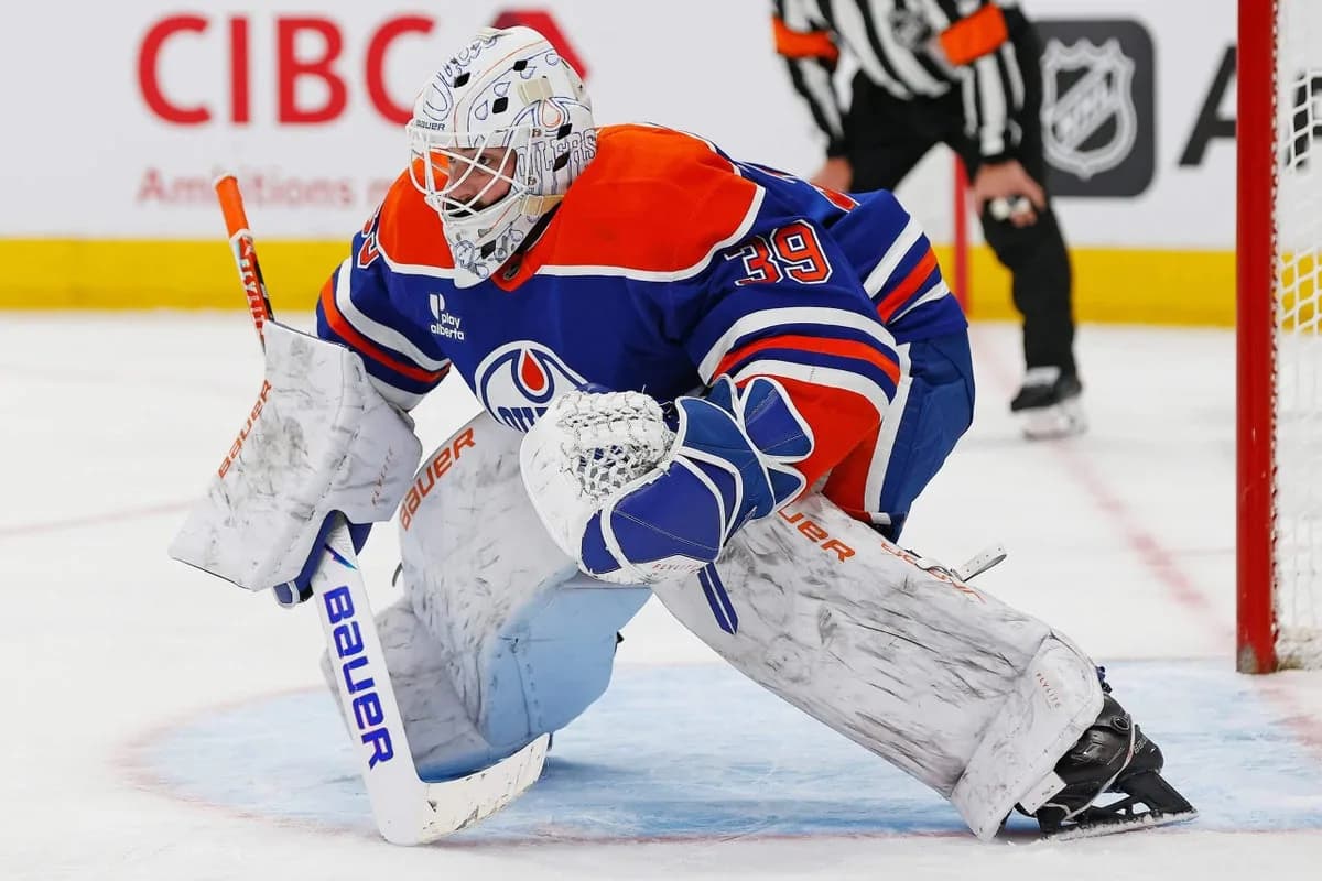 Whatever happens in these NHL playoffs, Oilers goalie Connor Ingram won’t be shaken