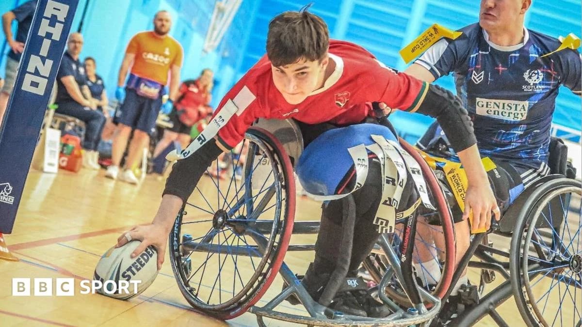 Wheelchair Rugby League World Cup: Wales pick two fathers and sons for Australia