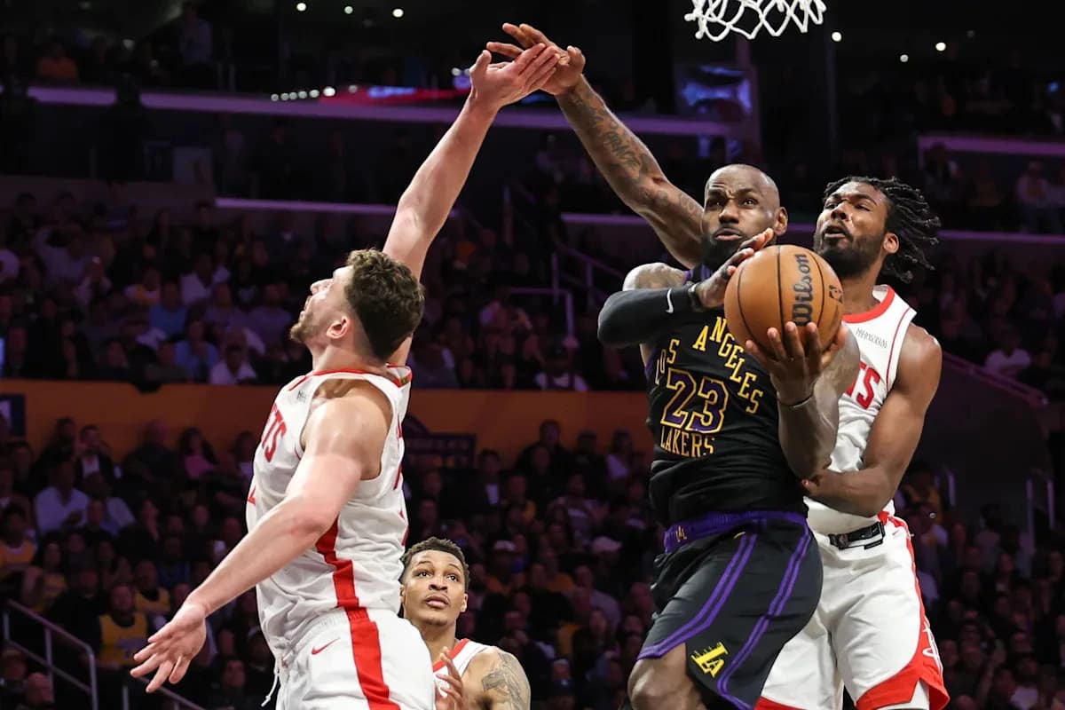 Where to watch Los Angeles Lakers vs. Houston Rockets Game 3 NBA playoffs: Live stream, start time,