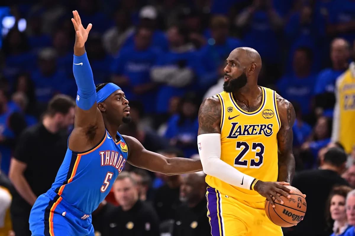 Where to watch Los Angeles Lakers vs. Oklahoma City Thunder Game 2 NBA playoffs: Live stream, start