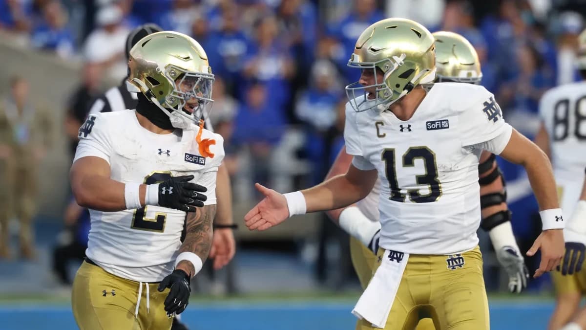 Where to watch Notre Dame vs. Navy today: Channel, live stream, time, schedule for game at Foxboroug