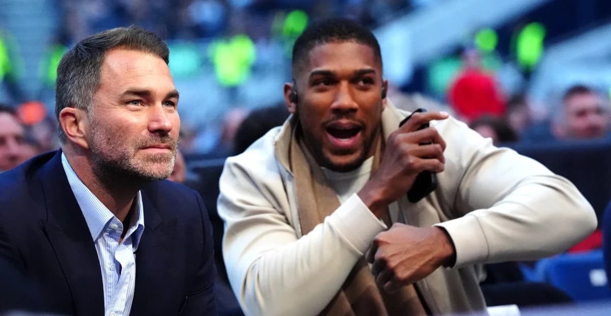 ‘Wherever we’re told’: Eddie Hearn says Turki Alalshikh will choose location for Anthony Joshua vs T