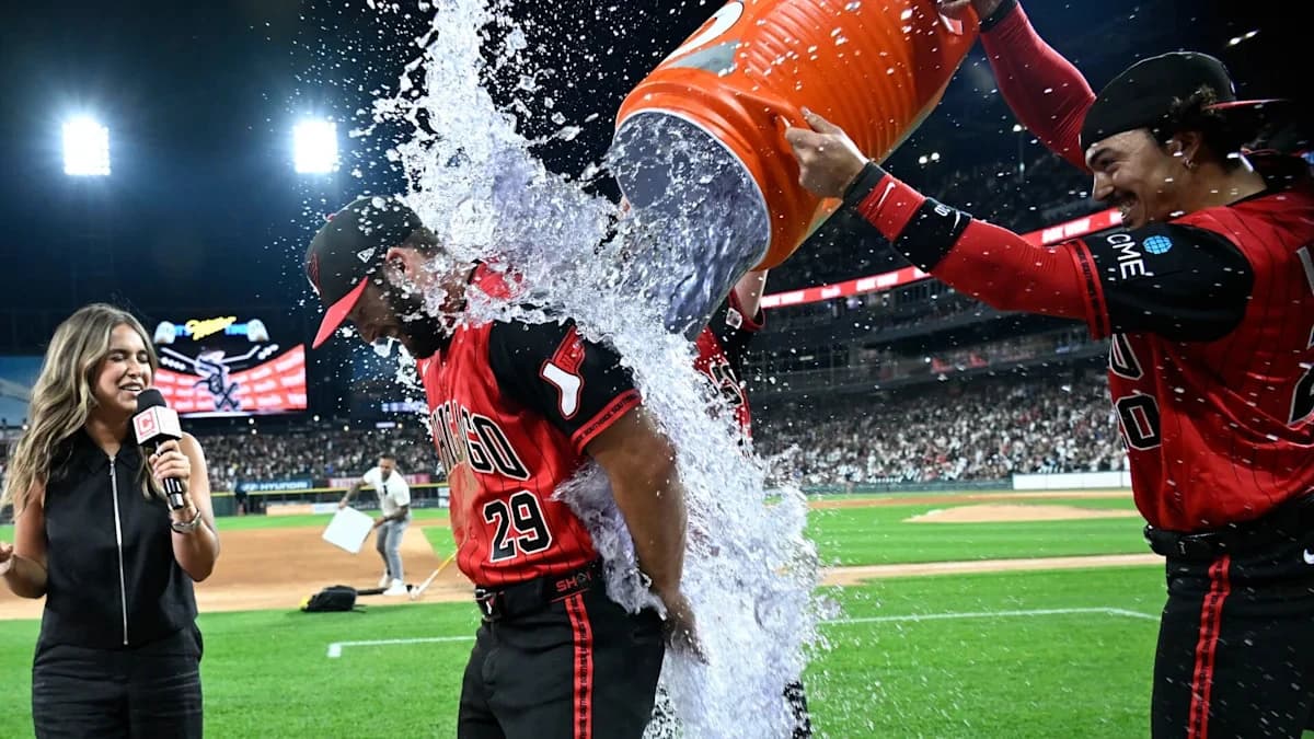 White Sox rookie Tristan Peters hits for the cycle, first for franchise in 9 years