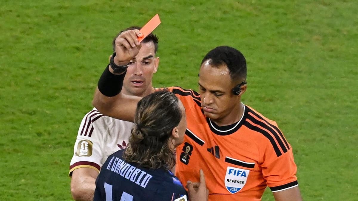 Who is Ismail Elfath, the England vs. Argentina World Cup semifinal referee? Is he Messi's good-luck