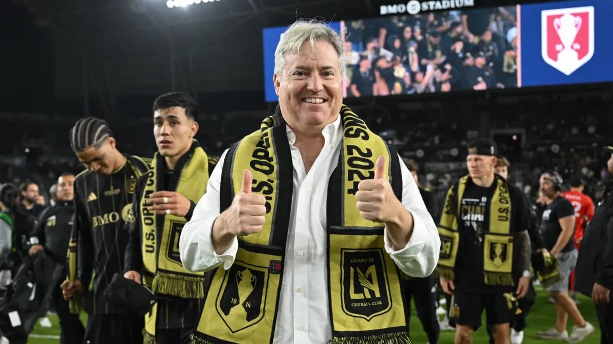 Who is Larry Berg? MLS elects LAFC co-owner as next commissioner to replace Don Garber